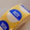 Day Dot Labels x 1000 19mm - Mon, Tue, Wed, Thu, Fri, Sat, Sun - Image 2