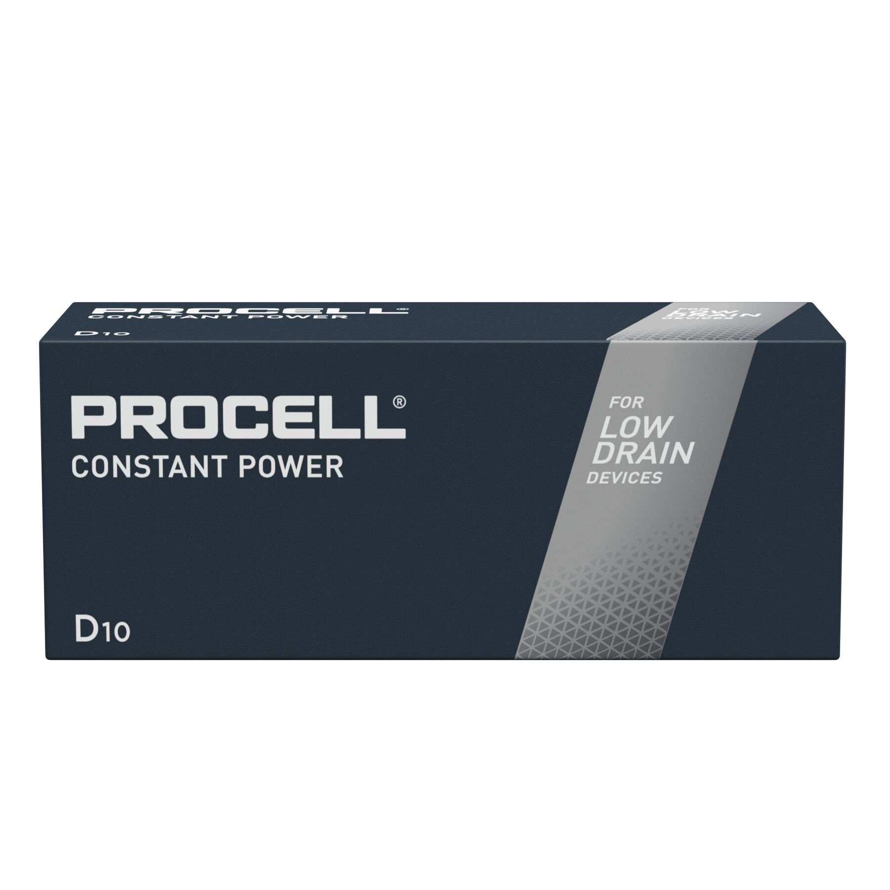 Duracell Procell Constant Power PC1300 CON B10- D, 1.5V CONSTANT ALK - Pack of 10