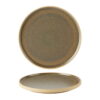 Fawn Walled Plate 21cm/8.25"